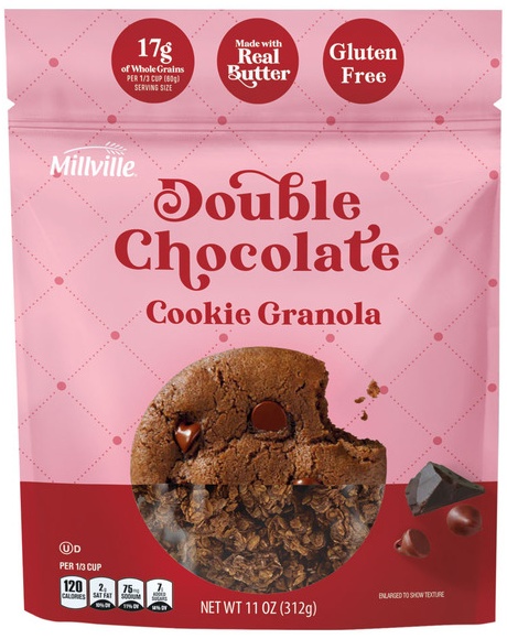 MILLVILLE Double Cholate Granola -