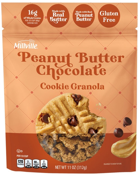 MILLVILLE Peanut Butter Granola -