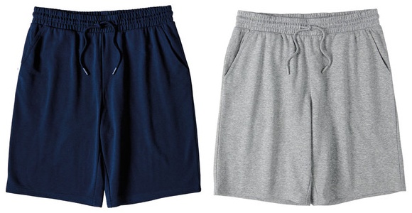 L Gray/Navy Shorts -