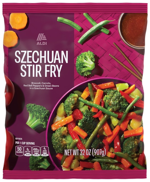 Stir Fry Frozen Vegetables - Szechuan