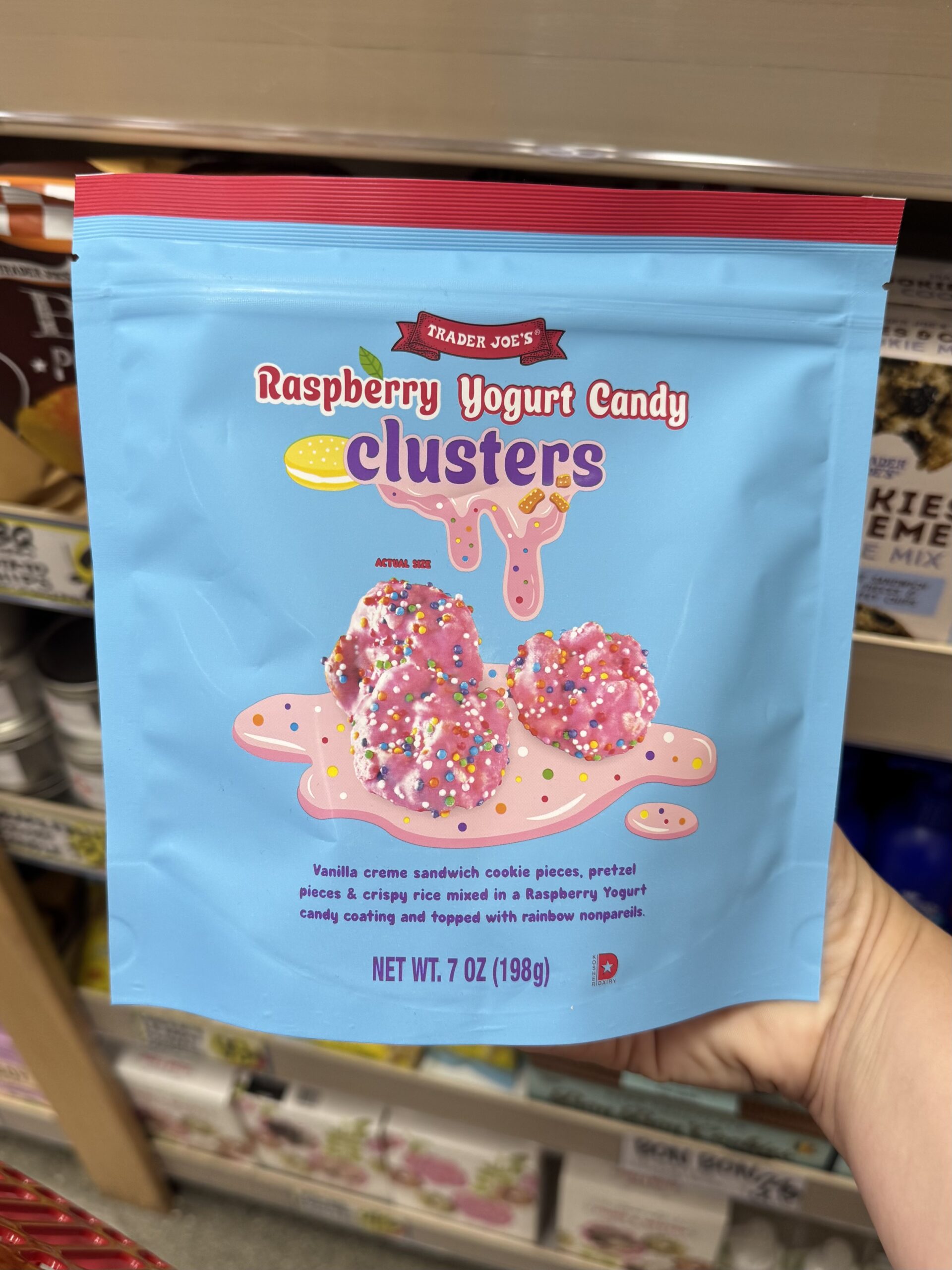 Raspberry Yogurt Candy Clusters - in store