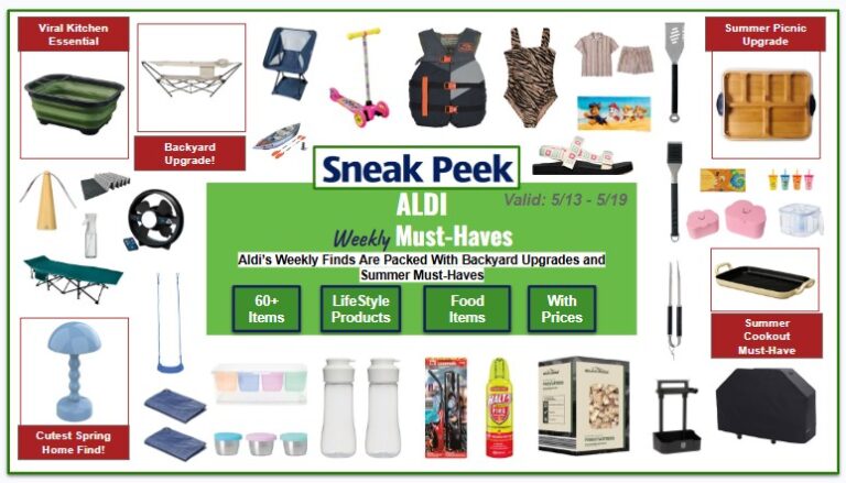 Your Visual Guide to This Week’s Aldi Must-Haves: Unveiling the Best Deals with Pictures and Prices
