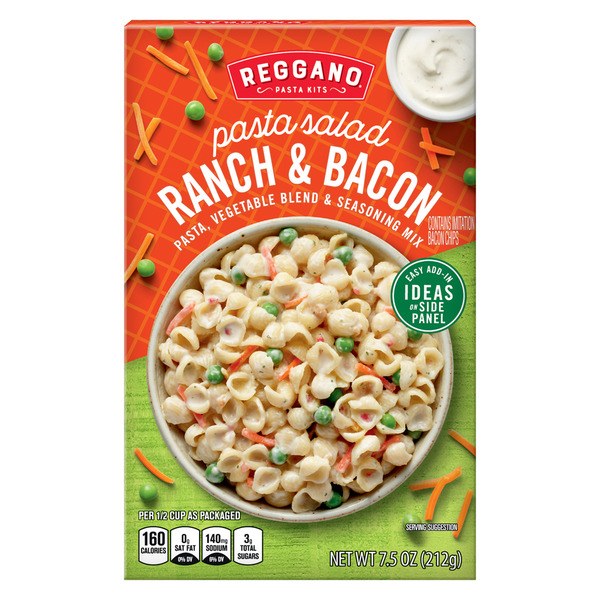 Reggano Ranch and Bacon Pasta Salad Kit (7.5 oz, Under $2)