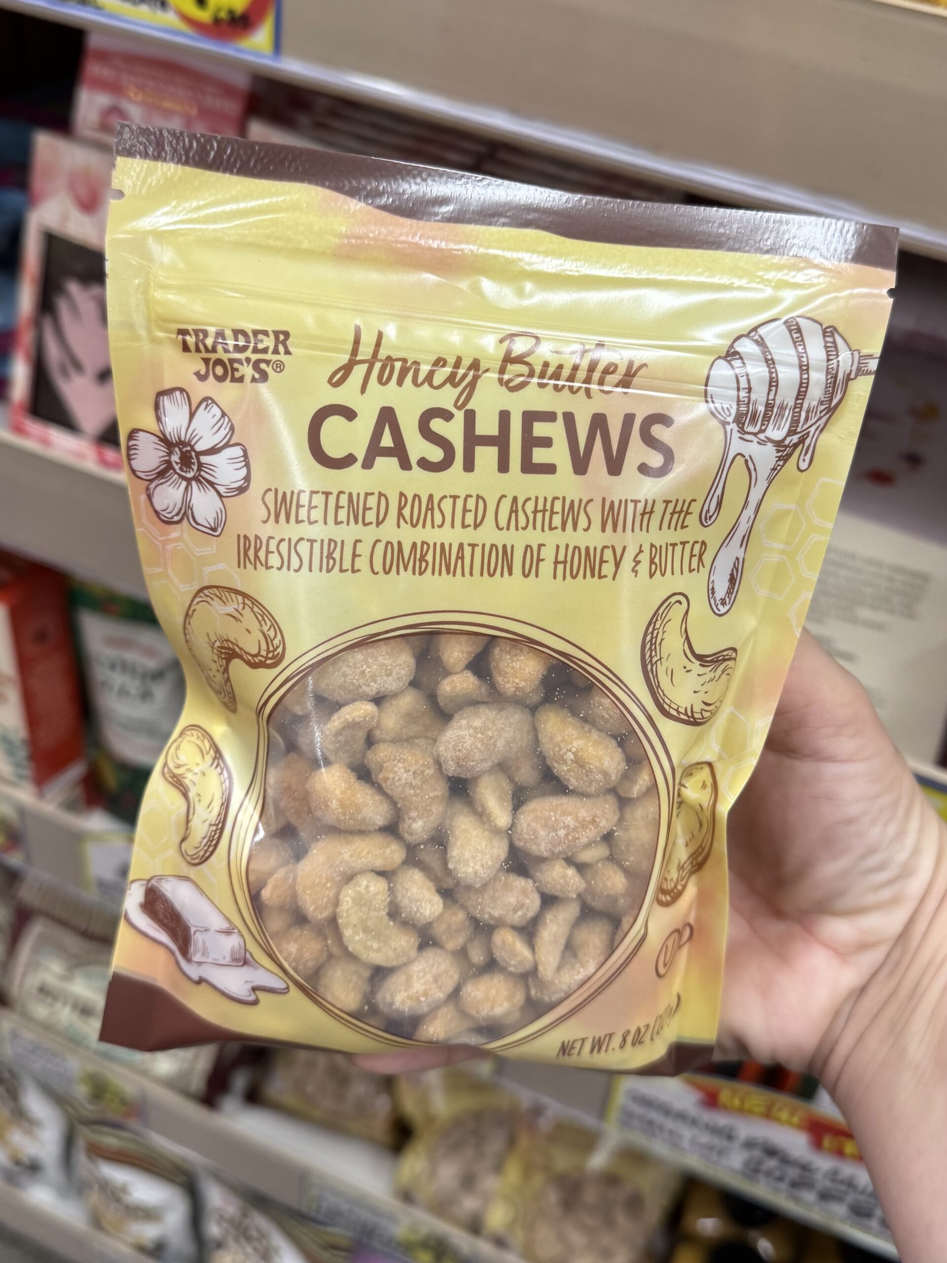 Honey Butter Cashews - in store