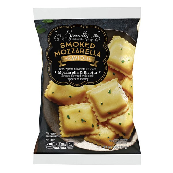 14. Specially Selected Smoked Mozzarella Ravioli (or other stuffed pastas)