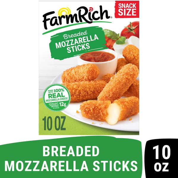 Farm Rich Mozzarella Sticks or Appetizers (8–10 oz)