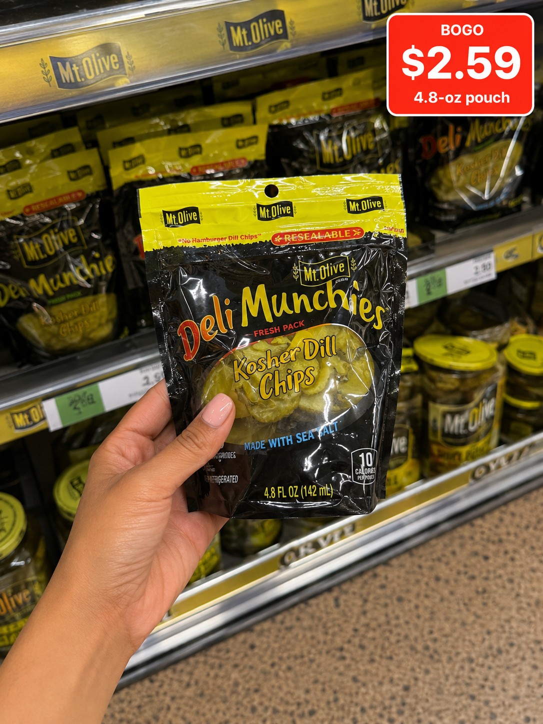 Mt. Olive Deli Pickles Or Pickle Chips