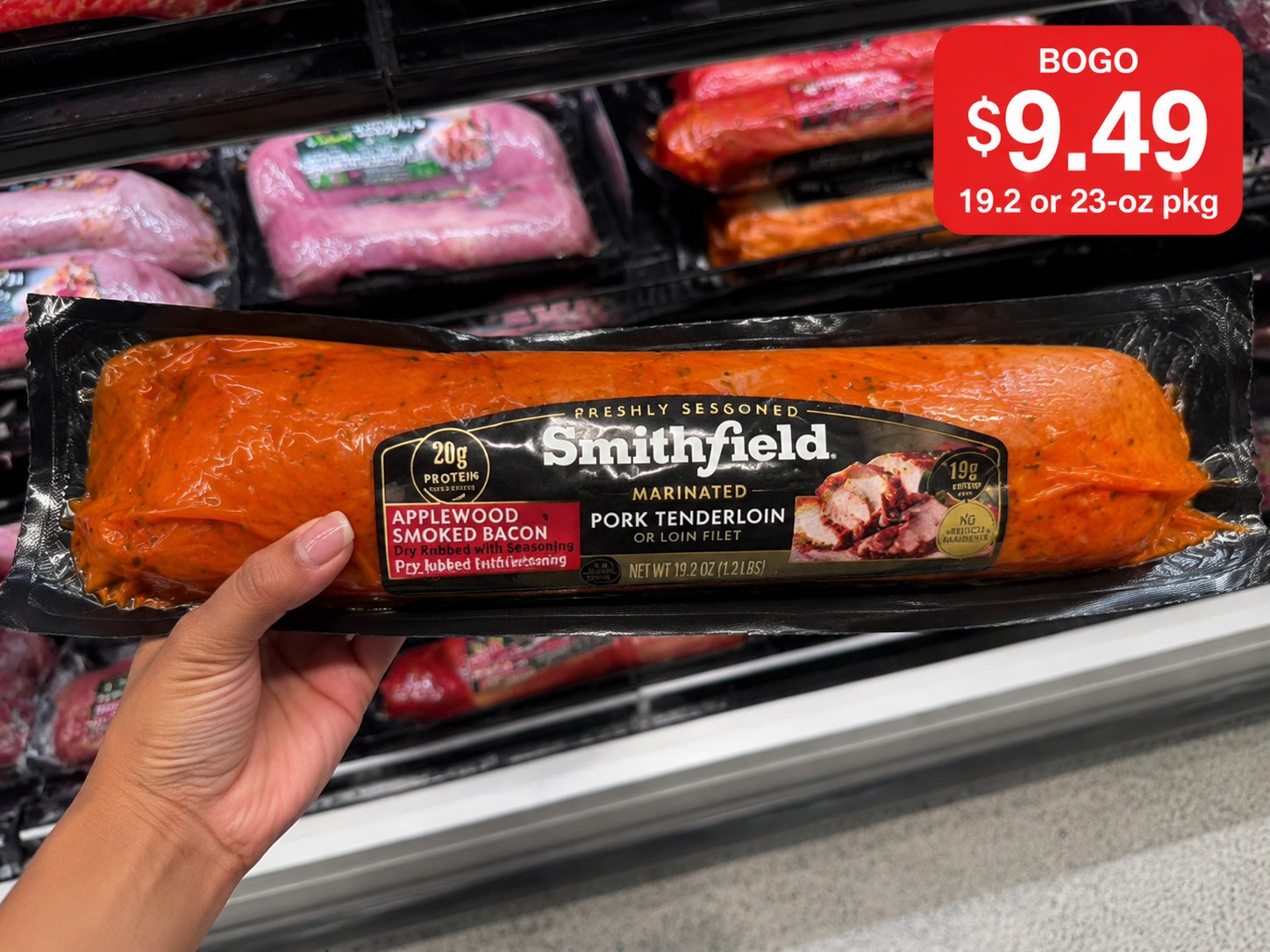 Smithfield Marinated Pork Tenderloin or Loin Fillet