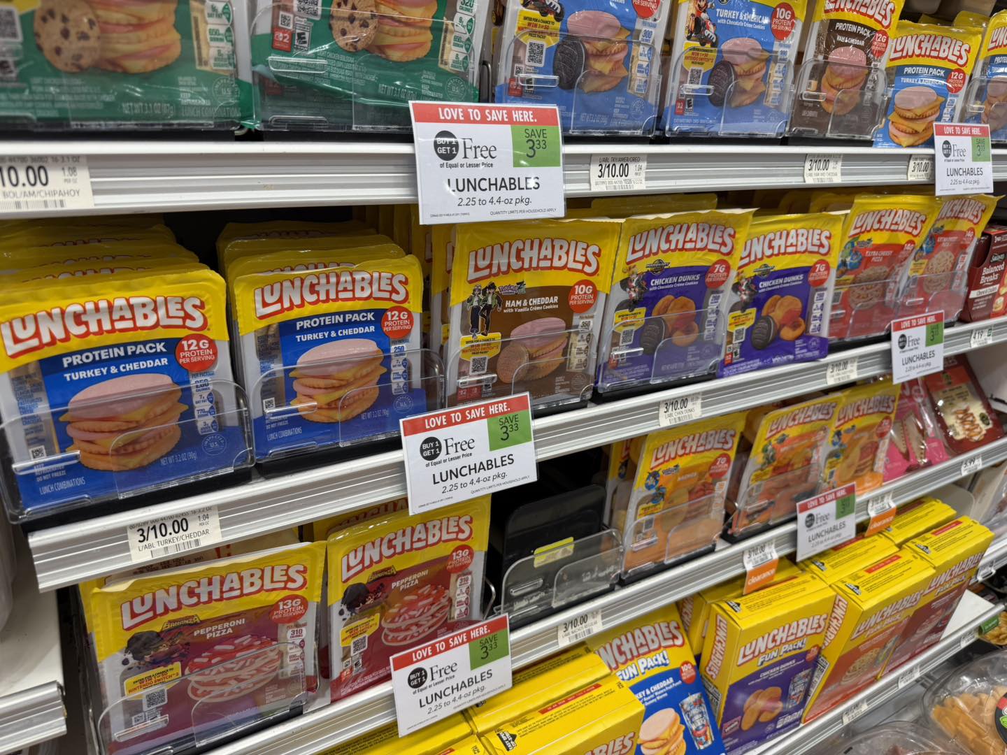 LUNCHABLES Protein Pack Turkey & Cheddar
