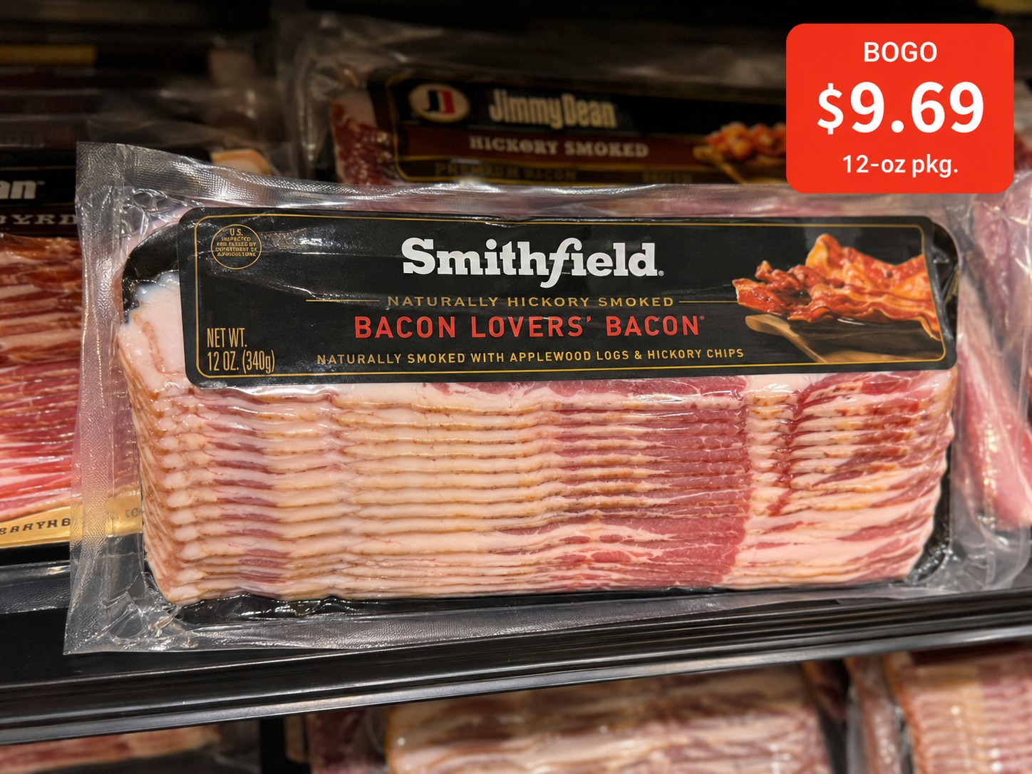 SMITHFIELD BACON Lovers, 12-oz pkg.