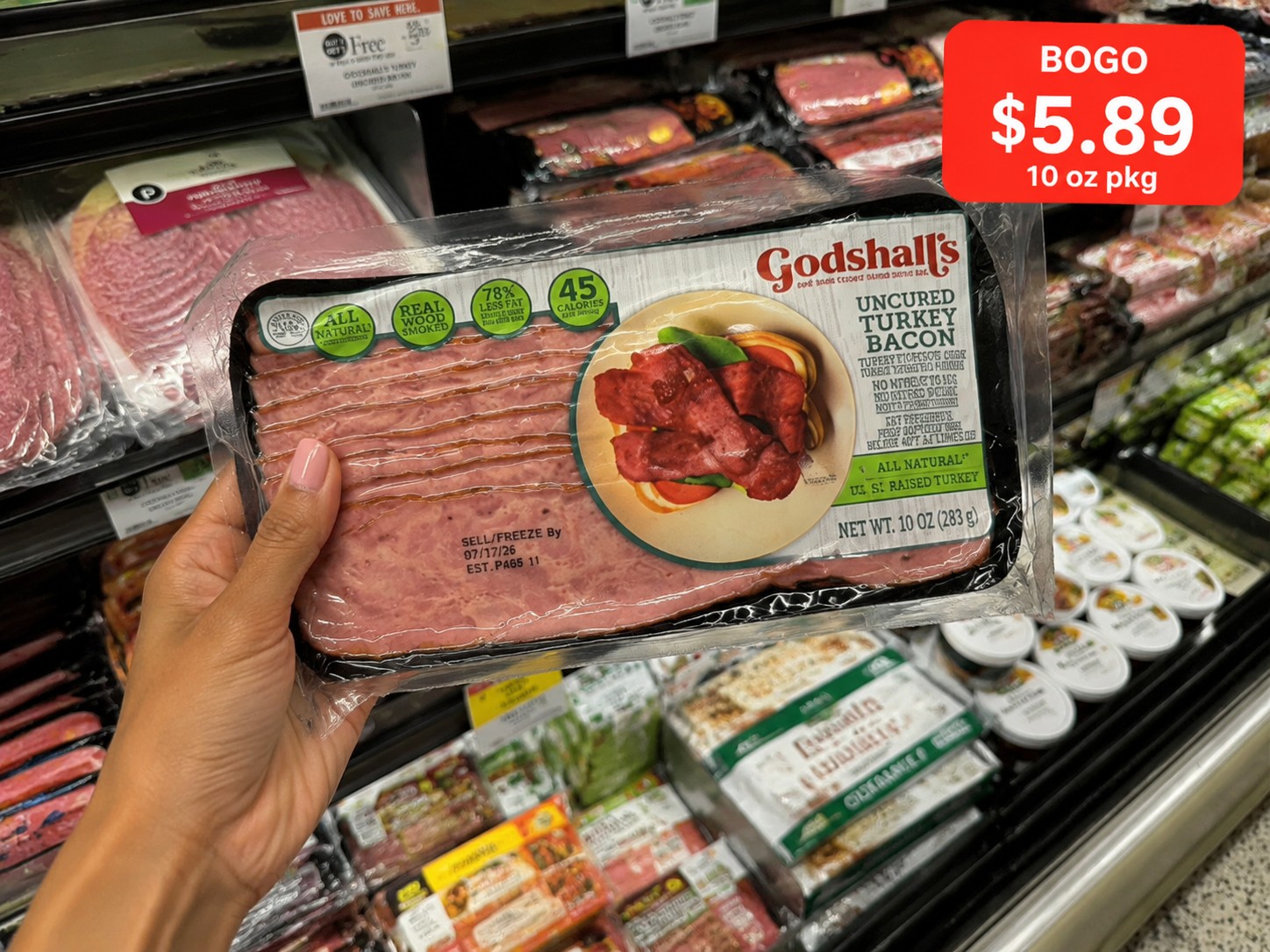 Godshall's Uncured Turkey Bacon