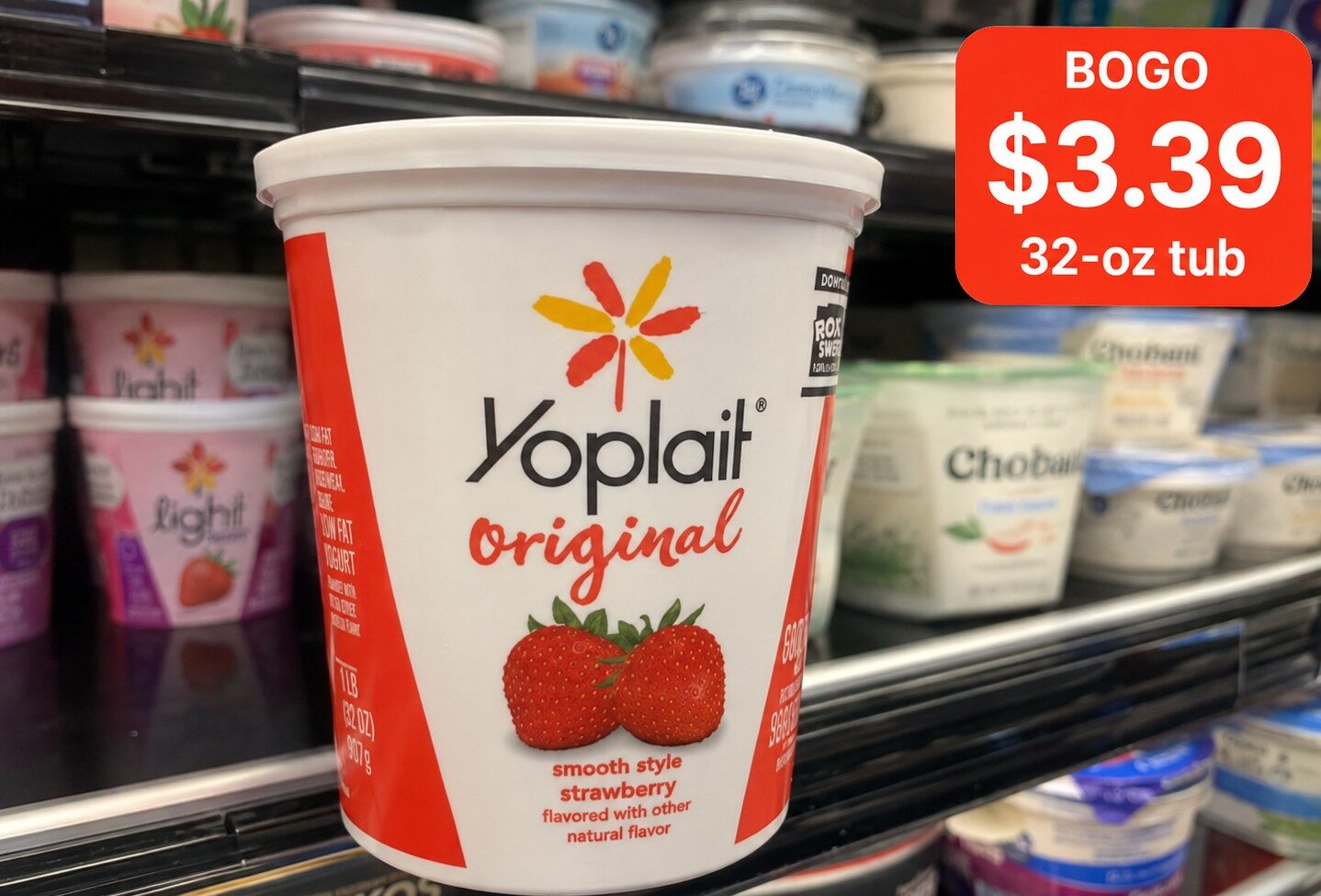 Yoplait Original Strawberry Yogurt