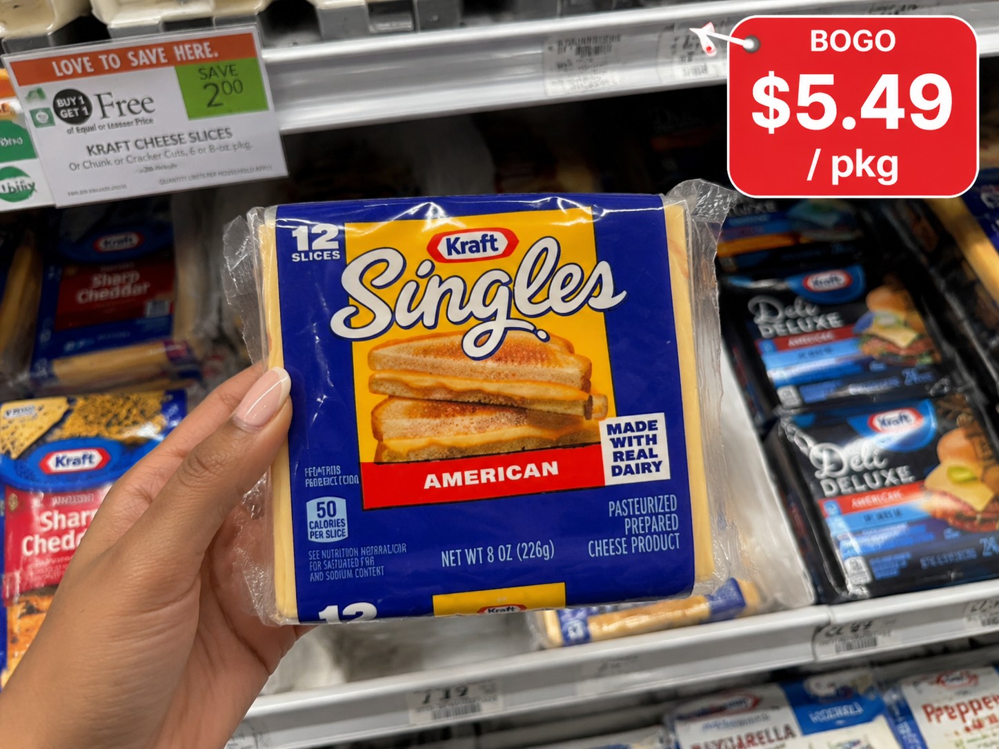 Kraft American Cheese Singles