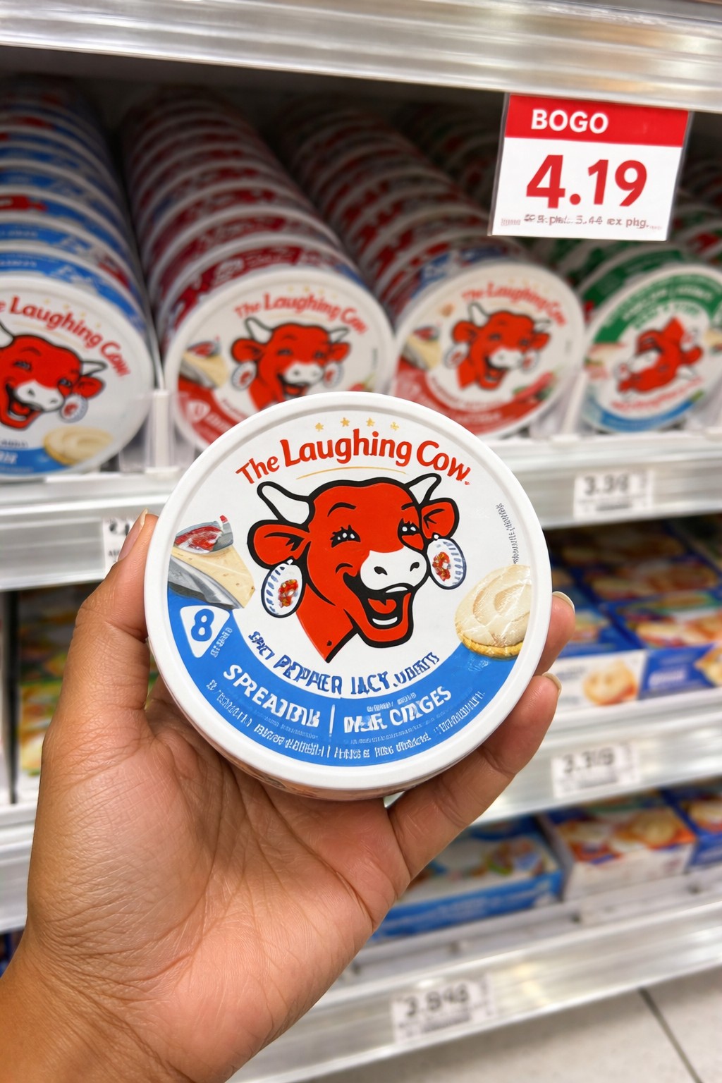 THE LAUGHING COW CHEESE Spreadable Cheese Wedges