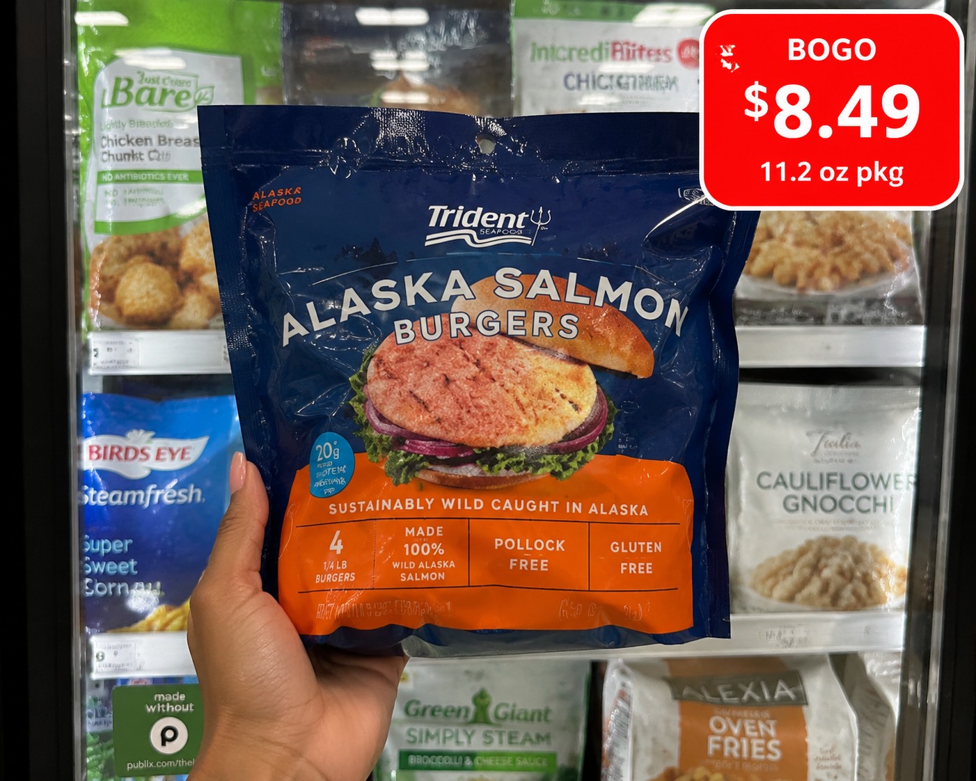 Trident Alaska Salmon Burgers