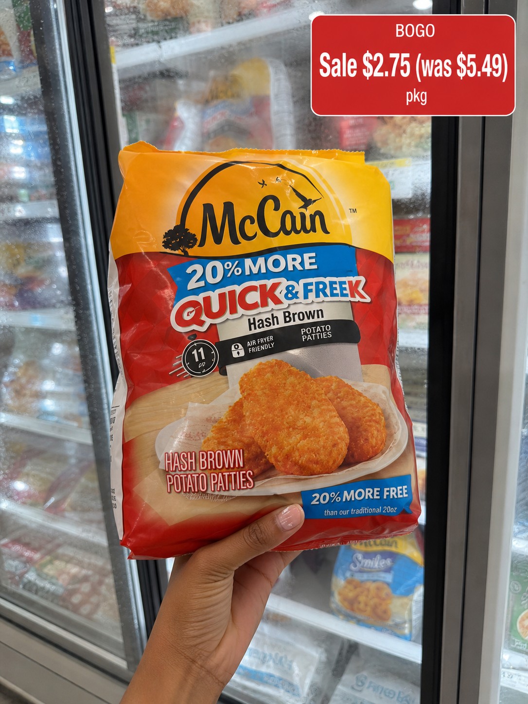 McCain Hash Brown Potato Patties