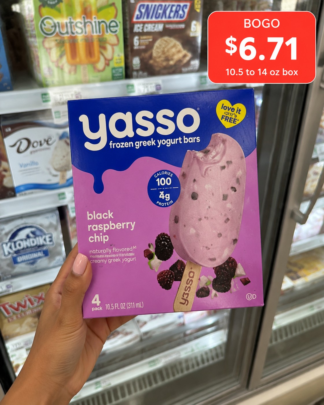 YASSO FROZEN GREEK YOGURT BARS