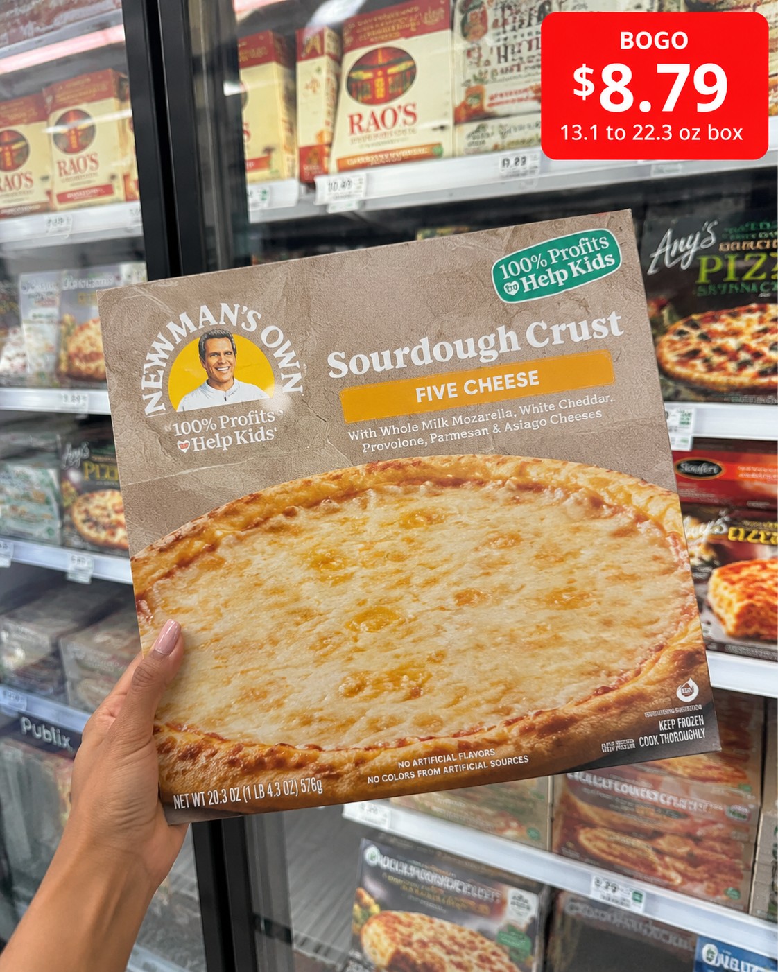 NEWMAN'S OWN PIZZA Sourdough or Thin & Crispy Crust