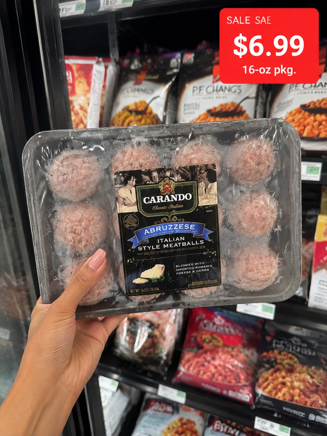 CARANDO ABRUZZESE ITALIAN STYLE MEATBALLS