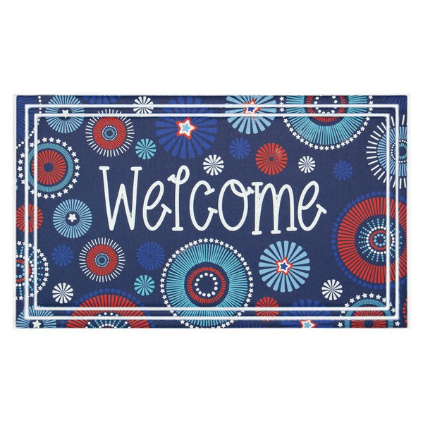 KIRKTON HOUSE Welcome Medallions Deluxe Summer Mat, 18" X 30" — $6.99