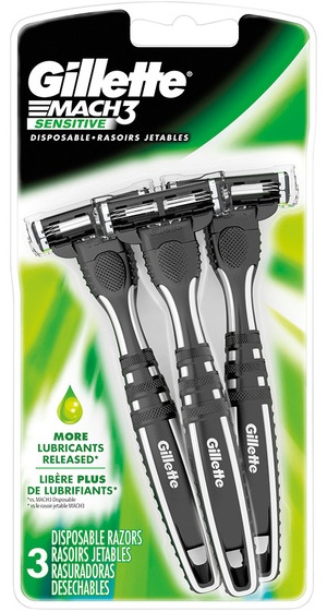 Gillette Mach3 Sensitive Razor -