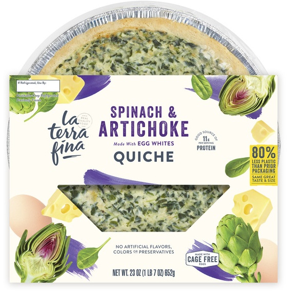 La Terra Fina - Spinach Artichoke Quiche