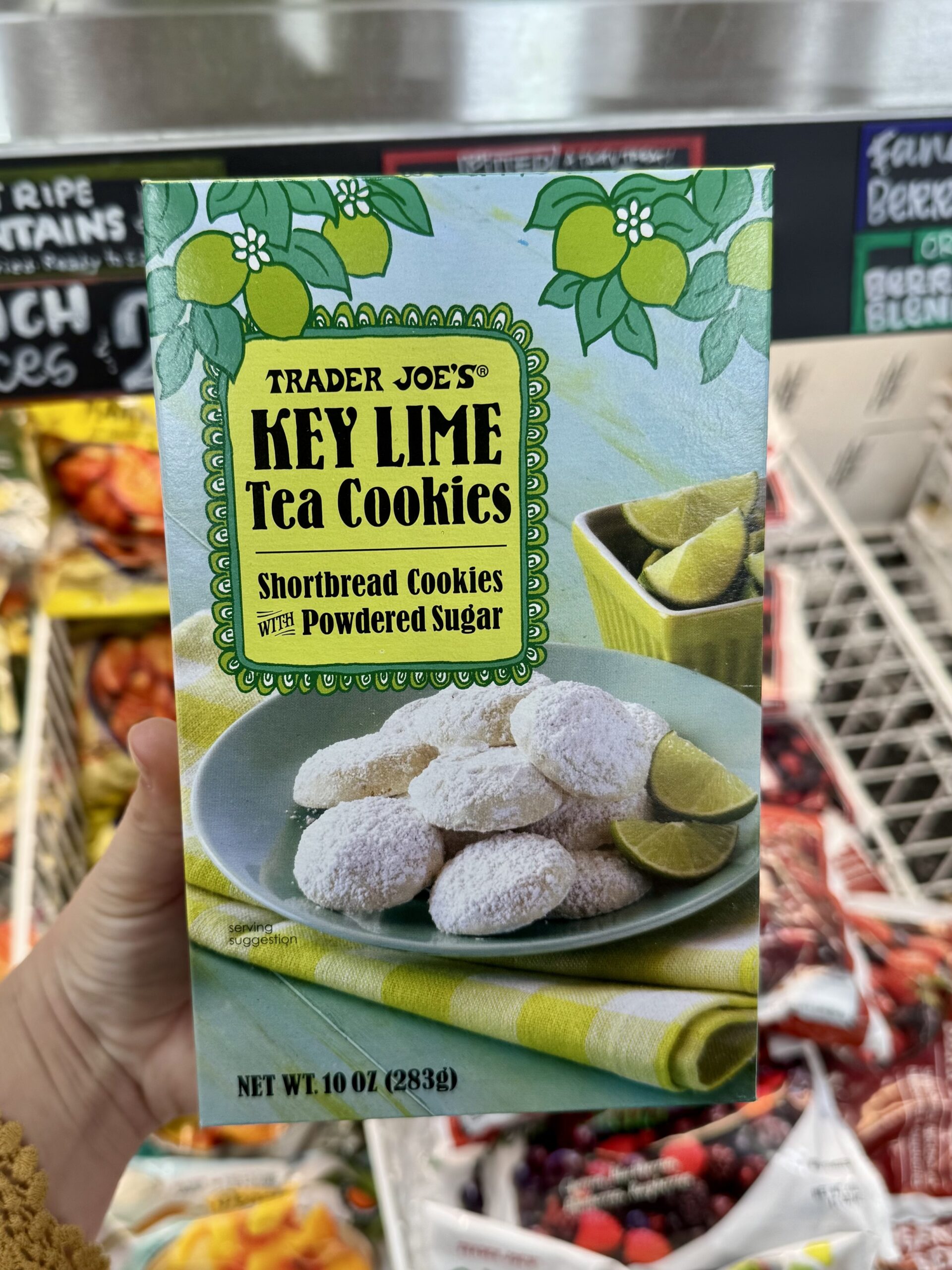 Key Lime Tea Cookies - in store