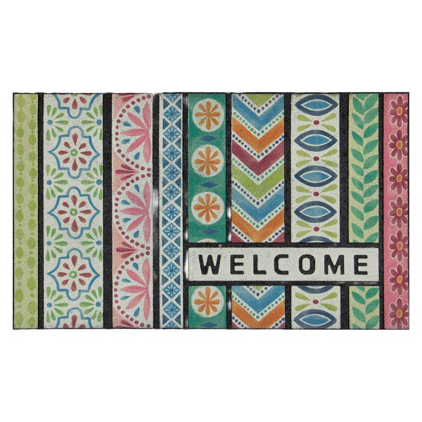 Kirkton House Watercolor Stripes Outdoor Accent Mat - $9.99