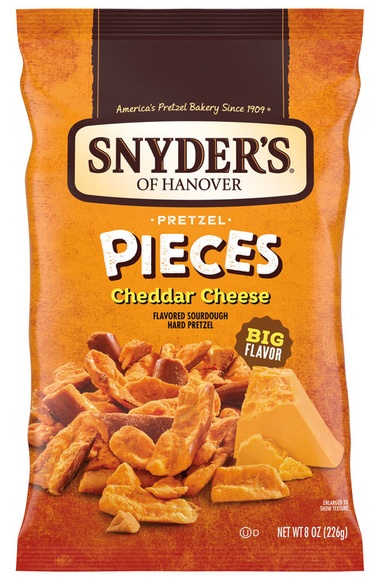 Snyder's Cheddar Cheese Pretzel Pieces - 