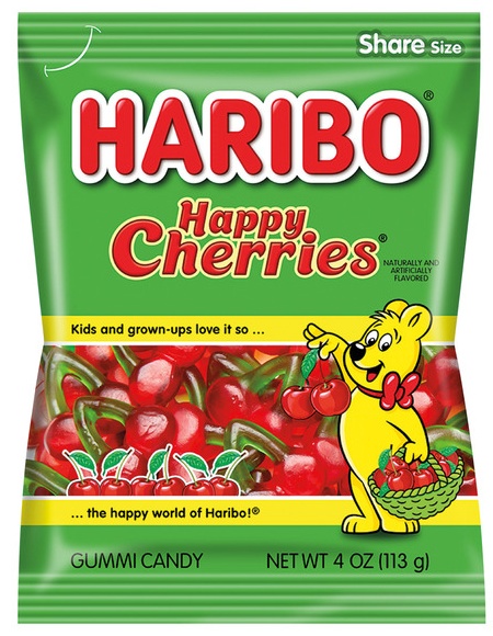 Haribo Happy Cherries gummy candy - 