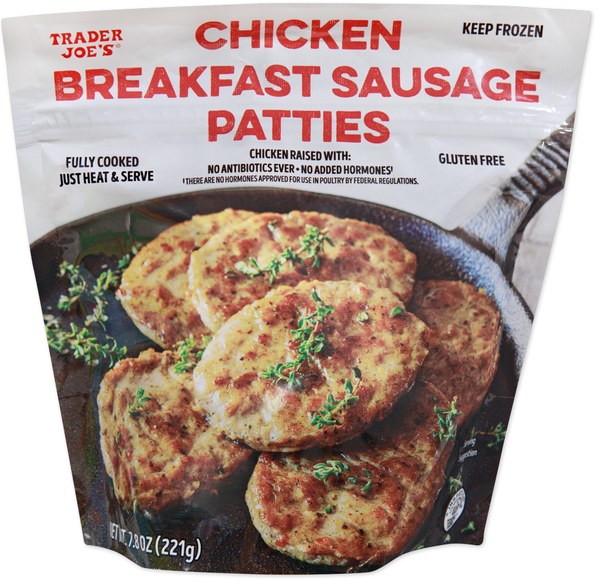 Chicken Breakfast Sausage Patties – $2.99