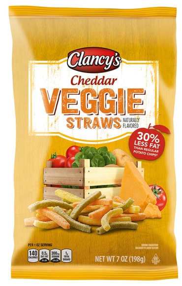 Clancy's Cheddar Veggie Straws -