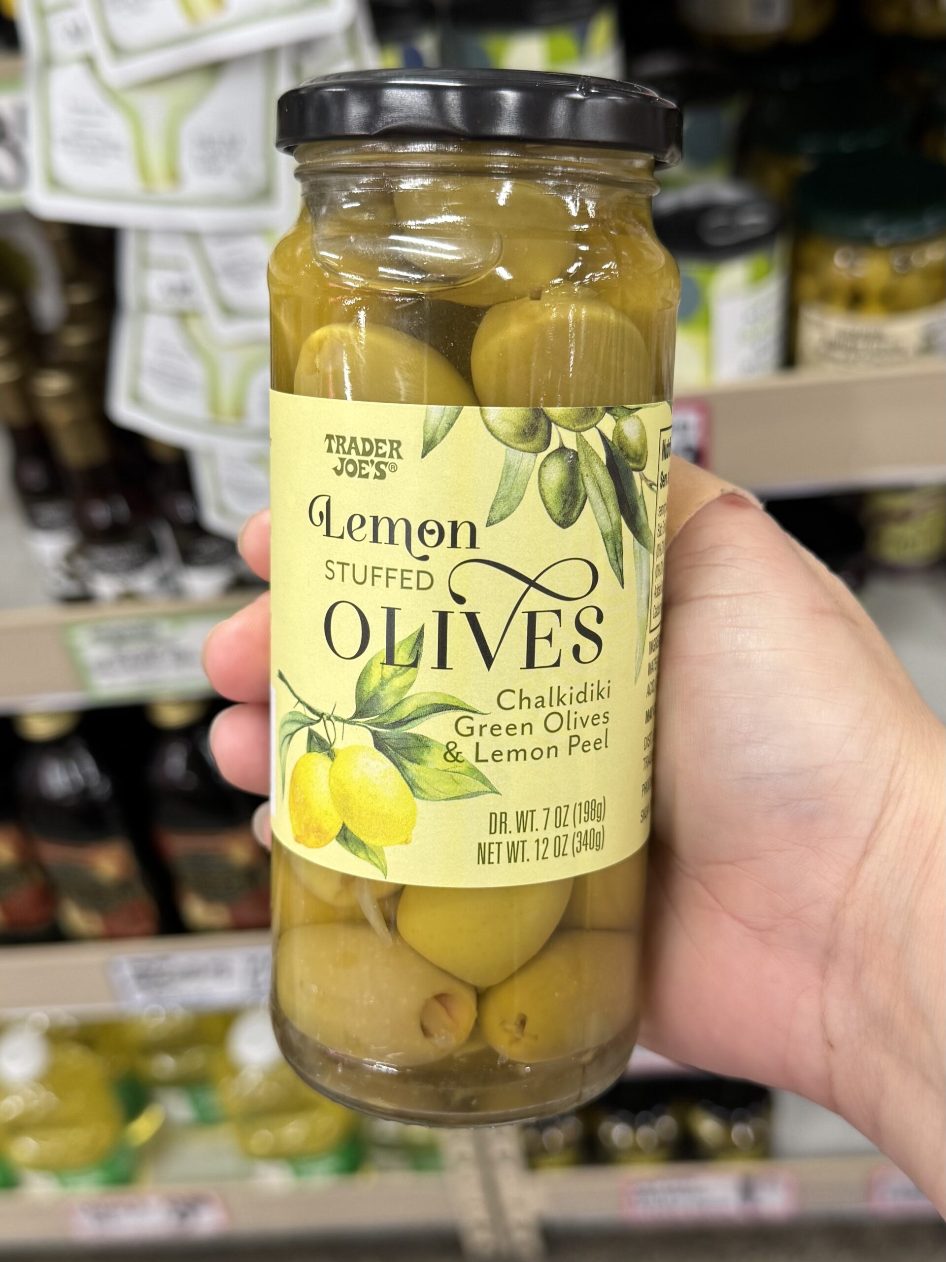 Lemon Stuffed Olives - in store