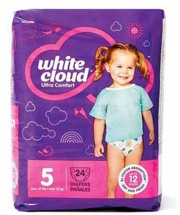 White Cloud Diapers