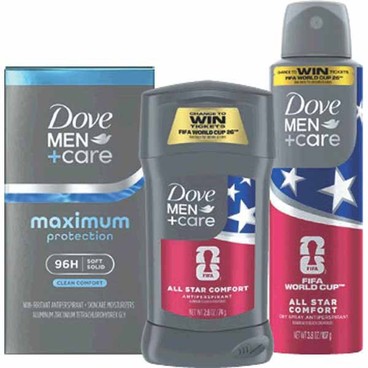 Any 1 Dove Men+Care Antiperspirant Deodorant