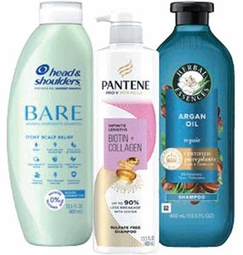 Any 1 Pantene Pro-V Miracles, Head & Shoulders Bare or Clinical, Herbal Essences Pure Plants Blend
