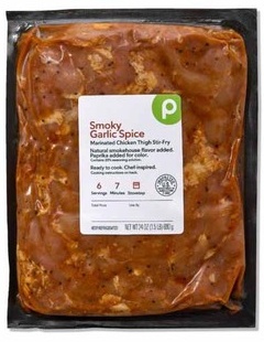 Publix Marinated Chicken Thigh Stir-Fry
