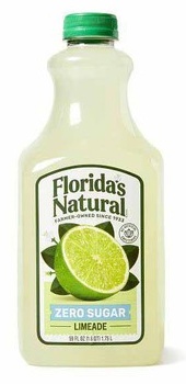 Florida's Natural Premium Lemonade or Limeade; or Splash Drink