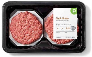 Publix Garlic Butter Beef Smash Patties