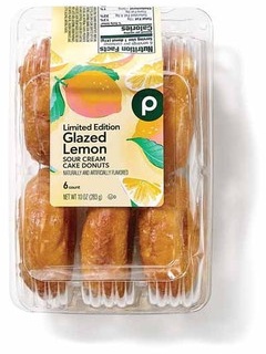 Lemon Cake Donuts