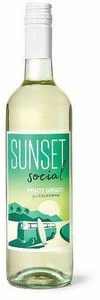 Sunset Social Pinot Grigio Wine