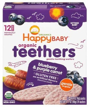 Happy Baby or Happy Tot Organics Snacks