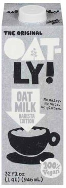 Oatly! Oatmilk