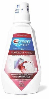 Crest 3D White Rinse or Mouthwash