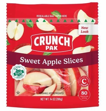 Crunch Pak Apple Slices: Peeled Sweet, Organic Sweet, Sweet, Tart, or Mixed