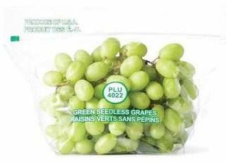 White Seedless Grapes