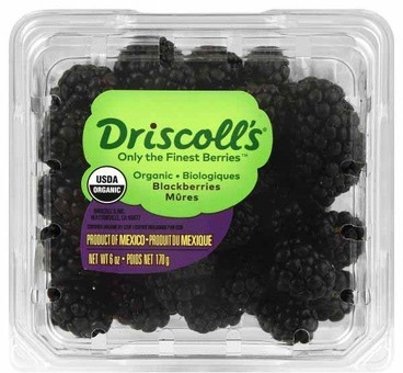 Organic Blackberries