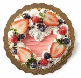 Fresh Fruit Heart Tart