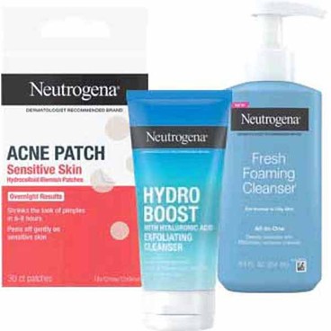 Any 1 Neutrogena Acne or Liquid Cleansing Product