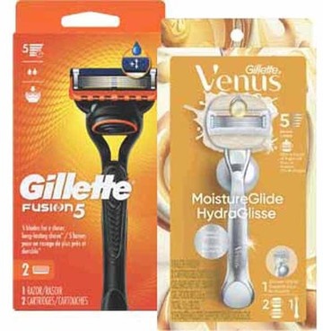 Any 1 Gillette or Venus Razor